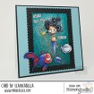 ODDBALL MERMAID SET (includes 3 rubber stamps)